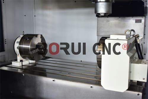Detail display of CNC vertical machining center
