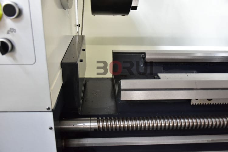 Hardened guide rails for CC series lathes