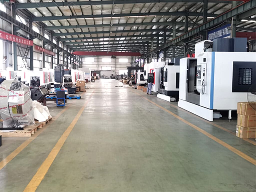 Inside picture of BORUI CNC factory