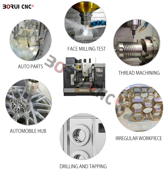 Application of vertical machining center