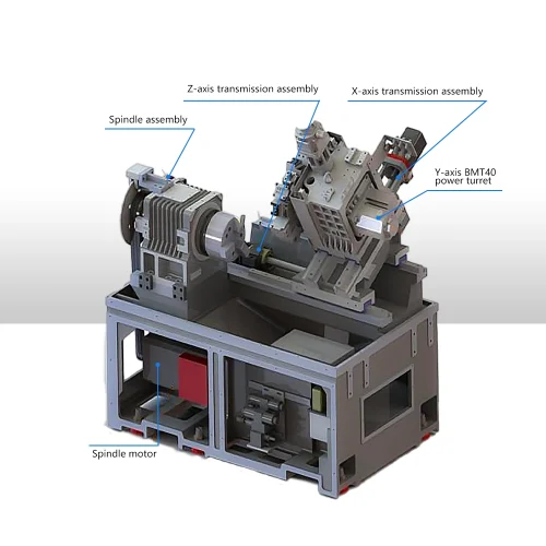 BR 150L CNC slant bed lathe machine for sale