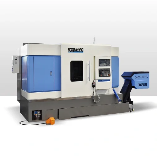 Torno de leito inclinado CNC da China