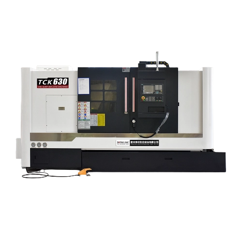 TCK630 BR-650 경사 베드 CNC 선반 기계 판매