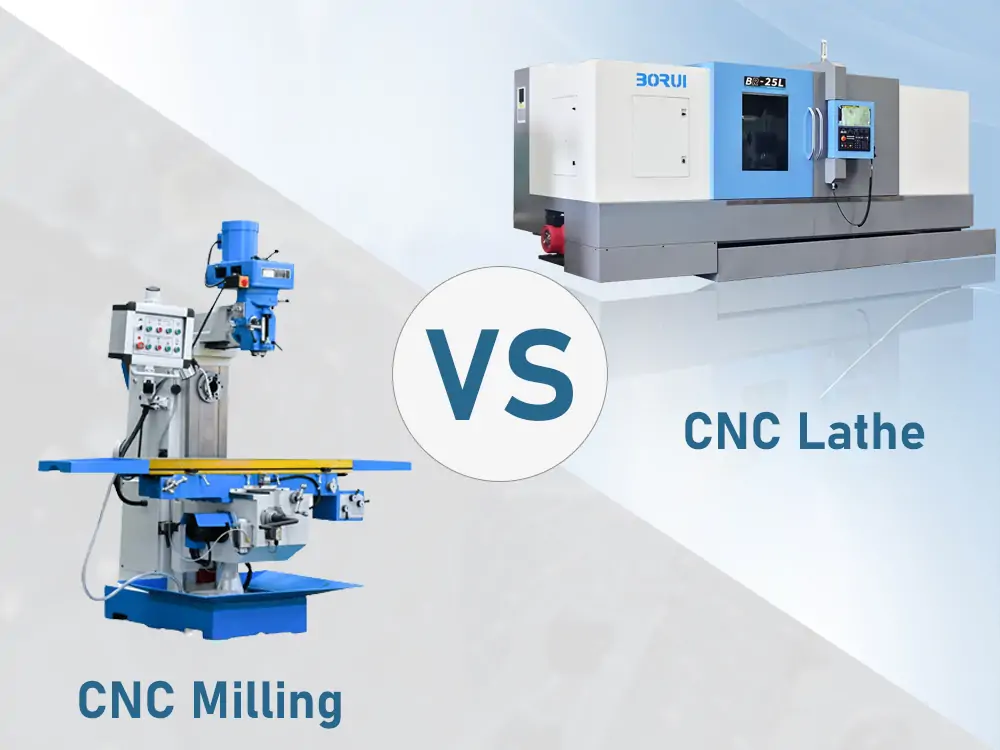 cnc milling vs cnc lathe